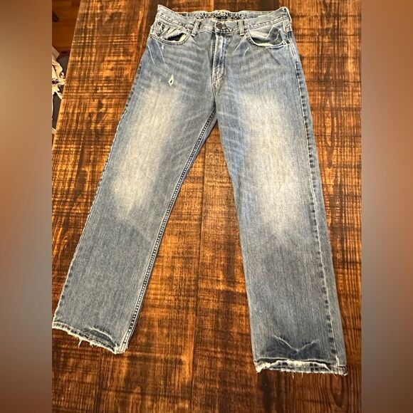 Like New- Men’s American Eagle Outfitters Loose Fit Straight Leg Jeans - Picture 3 of 5
